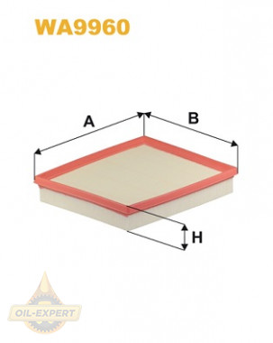 Wix Фильтр воздушный WIX WA9960 - Картинка 1
