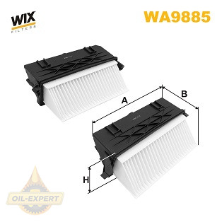 Wix Фільтр повітряний WIX WA9885 - Заображення 1