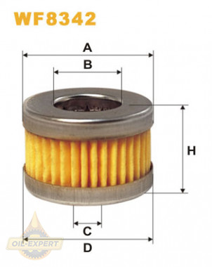 Wix Фильтр топливный WIX WF8342 - Картинка 1