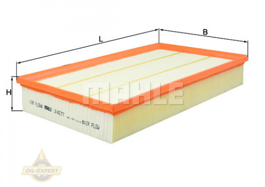 Mahle/Knecht Фильтр воздушный MAHLE/KNECHT LX 4077 - Картинка 1