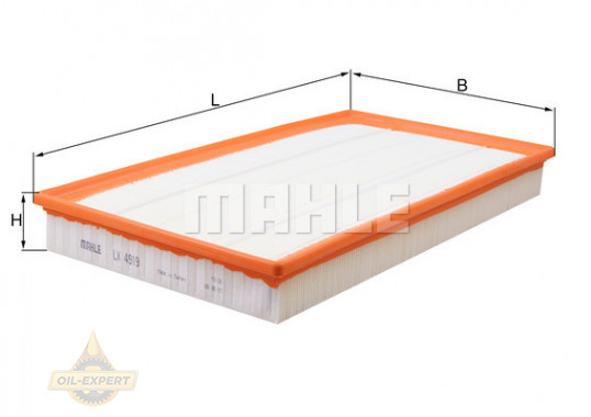 Mahle/Knecht Фильтр воздушный MAHLE/KNECHT LX 4919 - Картинка 1