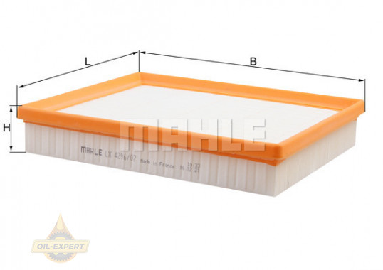 Mahle/Knecht Фильтр воздушный MAHLE/KNECHT LX 4296/7 - Картинка 1