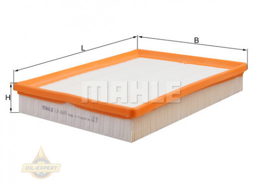 Mahle/Knecht Фильтр воздушный MAHLE/KNECHT LX 4849 - Картинка 1