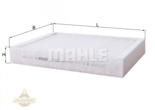 Mahle/Knecht Фильтр салона MAHLE/KNECHT LA1263 - Картинка 1