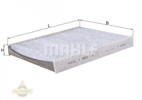 Mahle/knecht Фільтр салону вугільний MAHLE/KNECHT LAK 816 - Заображення 1
