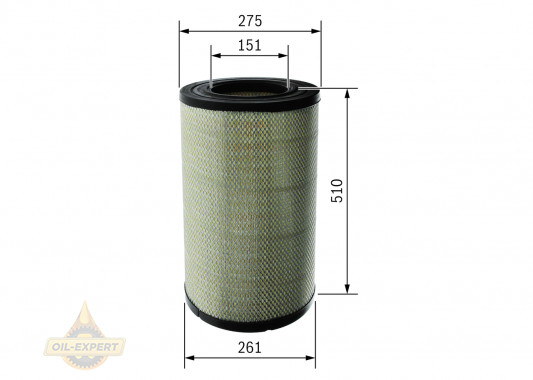 Bosch Фильтр воздушный BOSCH F026400678 - Картинка 2