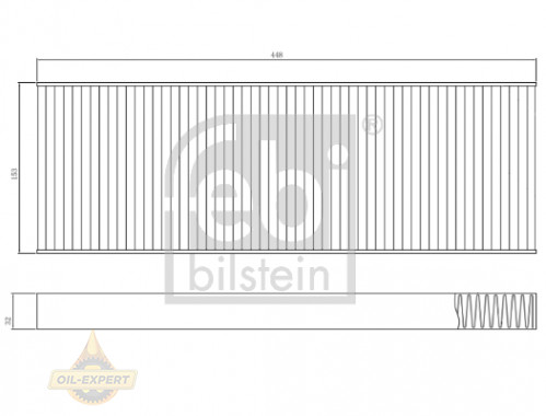 Febi Фільтр салону FEBI 173019 - Заображення 2