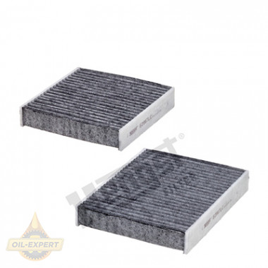 Hengst Фільтр салону вугільний HENGST E2967LC-2 - Картинка 1