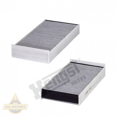 Hengst Фільтр салону вугільний HENGST E3950LC-2 - Картинка 1