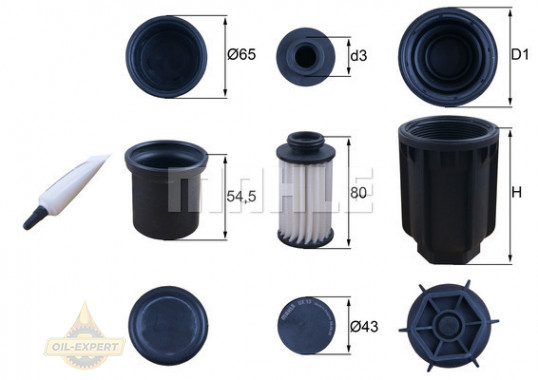 Mahle/Knecht Фільтр AdBlue Mahle/knecht UX 13 KIT - Картинка 1