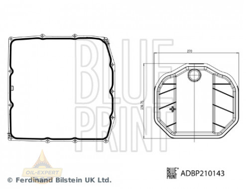 Blue Print Фільтр АКПП BLUE PRINT ADBP210143 - Картинка 1