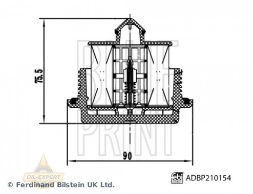 Blue Print Фільтр АКПП BLUE PRINT ADBP210154 - Картинка 1