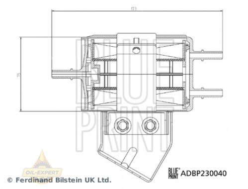 Blue Print Фільтр паливний BLUE PRINT ADBP230040 - Картинка 3