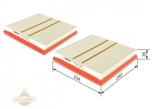 Bosch Фільтр повітряний BOSCH F 026 400 429 - Заображення 5