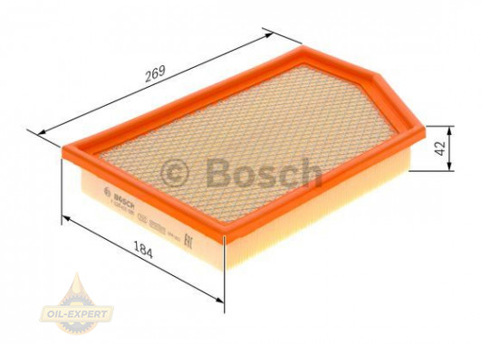 Bosch Фільтр повітряний BOSCH F 026 400 586 - Картинка 5