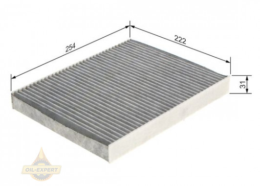 Bosch Фільтр салону вугільний BOSCH 1987435596 - Картинка 5