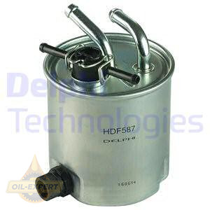 Delphi Фільтр паливний DELPHI HDF587 - Заображення 1