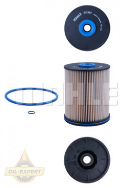 Mahle/Knecht Фільтр паливний MAHLE/KNECHT KX567D - Картинка 2