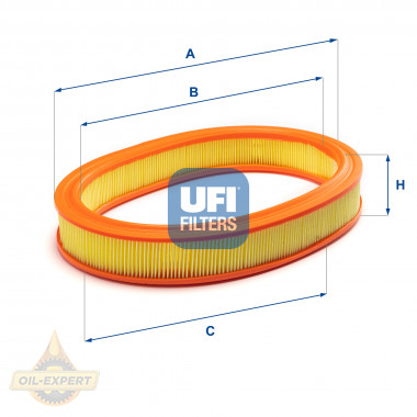 Ufi Фільтр повітряний UFI 27.177.00 - Картинка 1