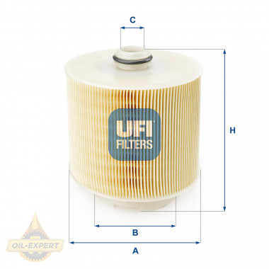 Ufi Фільтр повітряний UFI 27.598.00 - Картинка 1