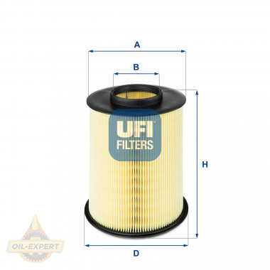 Ufi Фільтр повітряний UFI 27.675.00 - Картинка 1