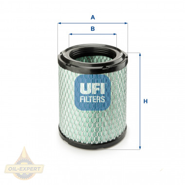 Ufi Фільтр повітряний UFI 27.C09.00 - Картинка 1