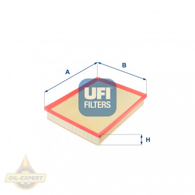 Ufi Фільтр повітряний UFI 30.107.00 - Картинка 1