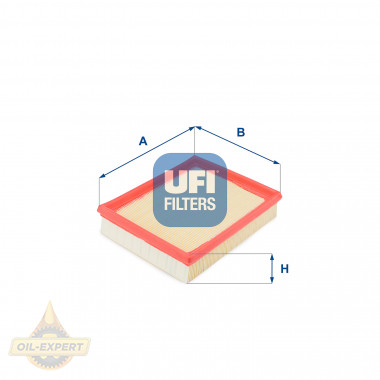 Ufi Фільтр повітряний UFI 30.117.00 - Картинка 1