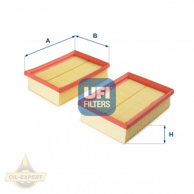 Ufi Фільтр повітряний UFI 30.134.00 - Картинка 1