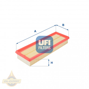 Ufi Фільтр повітряний UFI 30.150.00 - Картинка 1