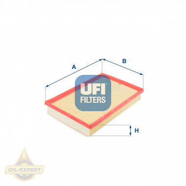 Ufi Фільтр повітряний UFI 30.158.00 - Картинка 1