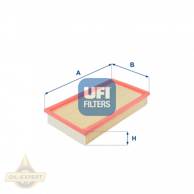 Ufi Фільтр повітряний UFI 30.165.00 - Картинка 1