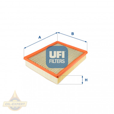 Ufi Фільтр повітряний UFI 30.197.00 - Картинка 1