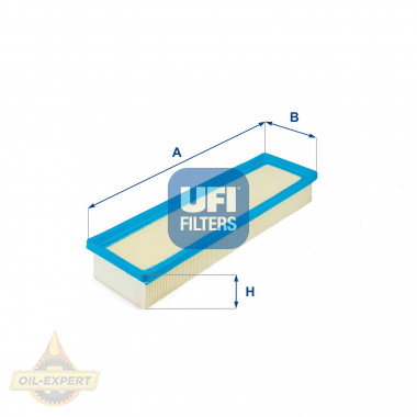 Ufi Фільтр повітряний UFI 30.262.00 - Картинка 1