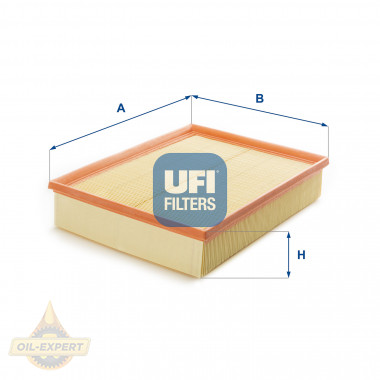 Ufi Фільтр повітряний UFI 30.268.00 - Картинка 1