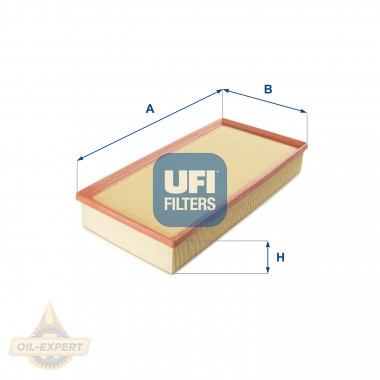 Ufi Фільтр повітряний UFI 30.329.00 - Картинка 1
