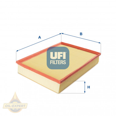 Ufi Фільтр повітряний UFI 30.340.00 - Картинка 1