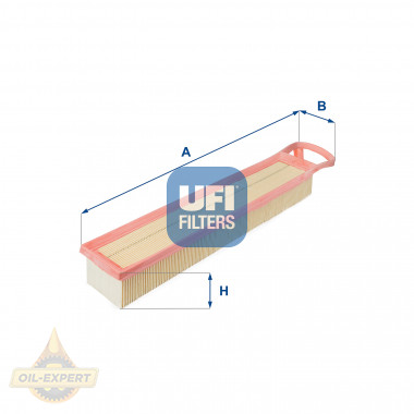 Ufi Фільтр повітряний UFI 30.345.00 - Картинка 1