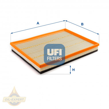 Ufi Фільтр повітряний UFI 30.394.00 - Картинка 1