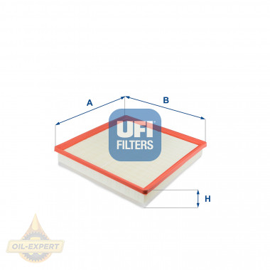 Ufi Фільтр повітряний UFI 30.465.00 - Картинка 1
