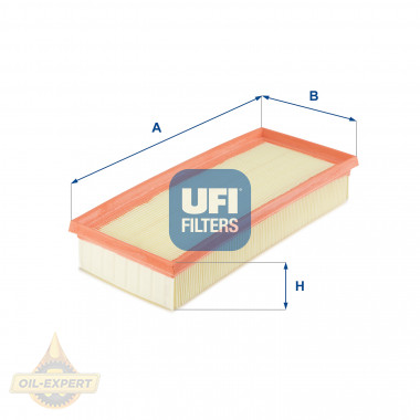 Ufi Фільтр повітряний UFI 30.485.00 - Картинка 1