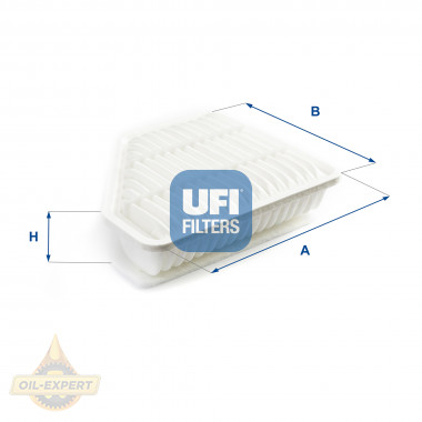 Ufi Фільтр повітряний UFI 30.504.00 - Картинка 1