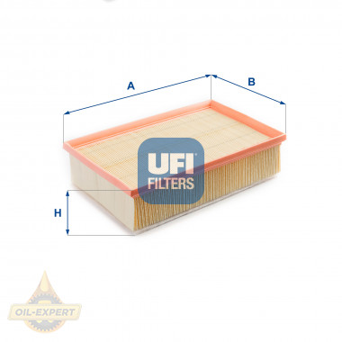 Ufi Фільтр повітряний UFI 30.587.00 - Картинка 1