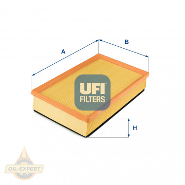 Ufi Фільтр повітряний UFI 30.647.00 - Картинка 1