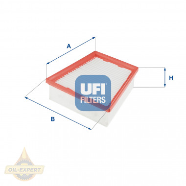 Ufi Фільтр повітряний UFI 30.687.00 - Заображення 1