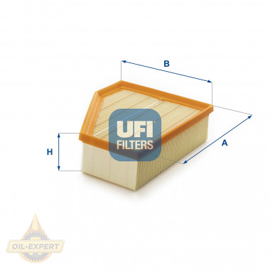 Ufi Фільтр повітряний UFI 30.700.00 - Картинка 1
