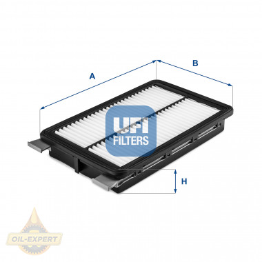 Ufi Фільтр повітряний UFI 30.710.00 - Картинка 1