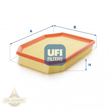 Ufi Фільтр повітряний UFI 30.776.00 - Картинка 1