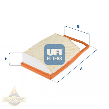 Ufi Фільтр повітряний UFI 30.793.00 - Картинка 1