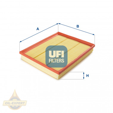 Ufi Фільтр повітряний UFI 30.A17.00 - Картинка 1